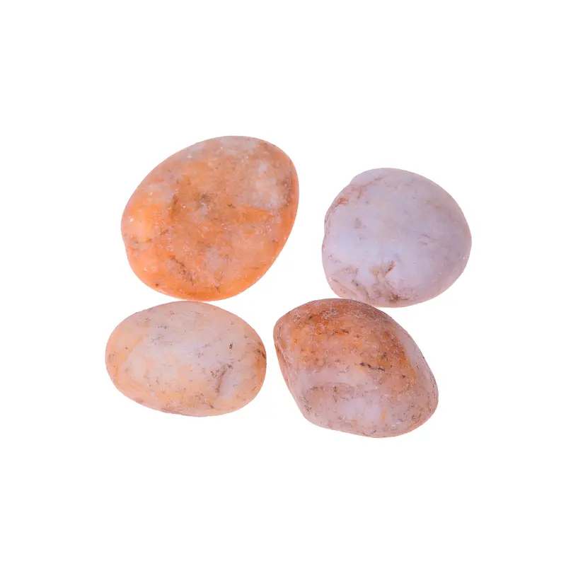 12 Pezzi • Sassi di fiume grandi • 6 cm