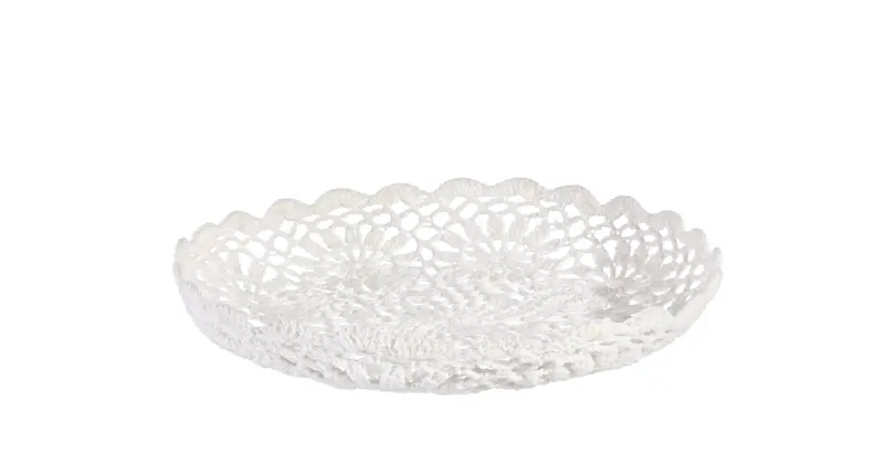 Classico C-Tavola Uncinetto TO Bianco S 6pz