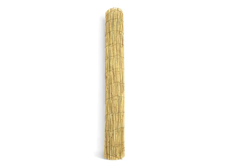 Rotolo Arella Rete Recinzione Canna Bamboo Simple Cannette Frangivista Naturale - 150x500 - Arella