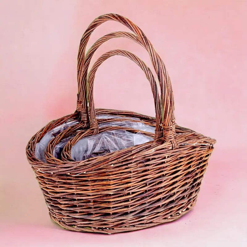 Set e 3 panieri • 45 cm